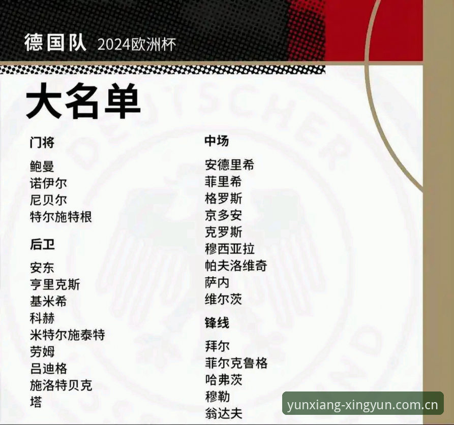 杏运体育官网怎么样使用技巧 德国队世界杯大名单出炉,杏运体育平台观赛必备知识